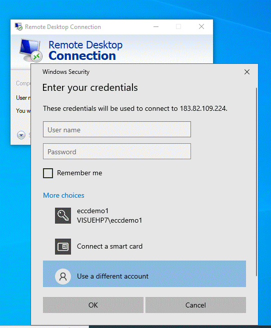How to Login into Remote Desktop Access (RDP) Step5